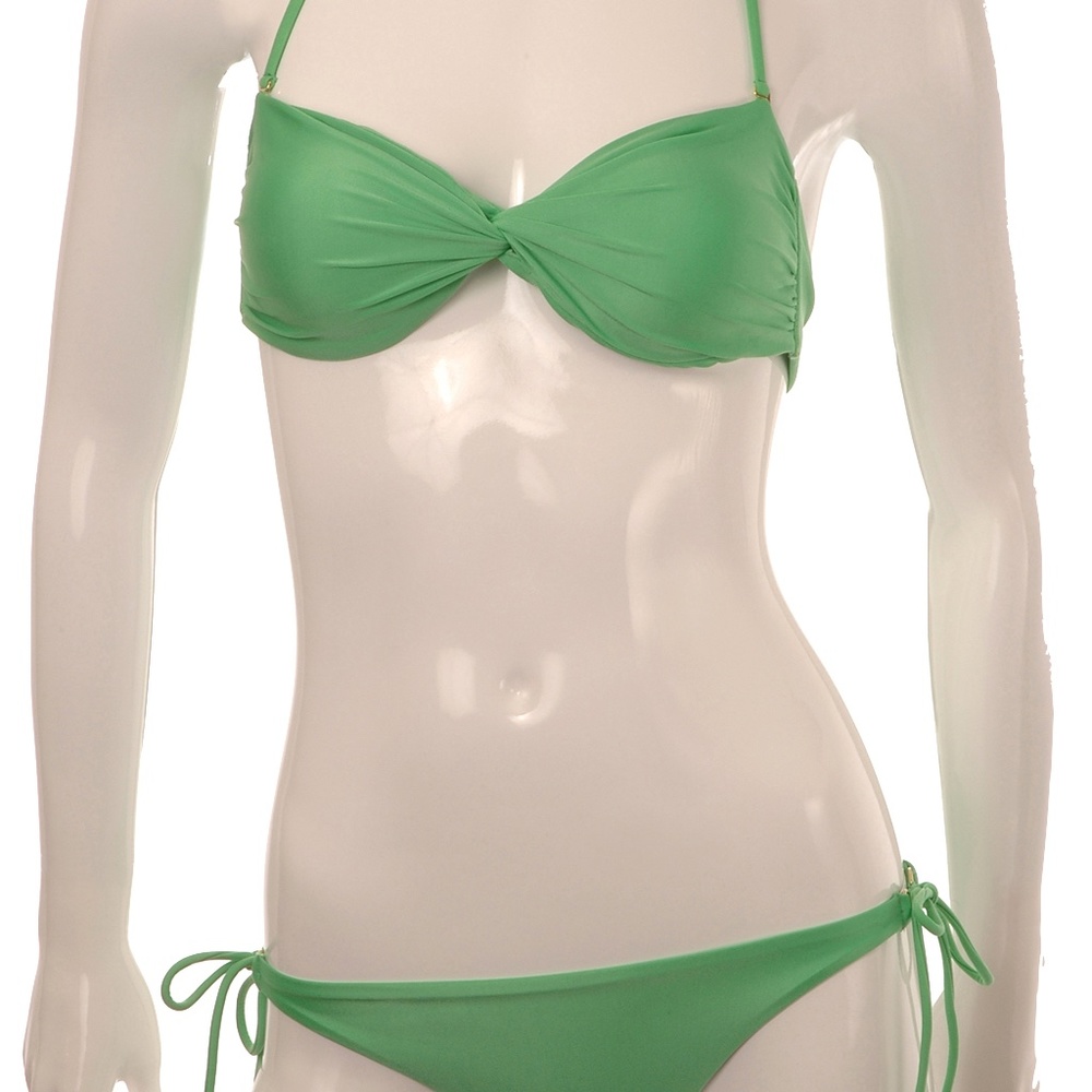 Vix Solid Loop Bandeau Bikini